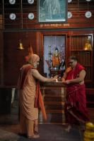 HH Swamiji's arrival at Samadhi Math, Mangaluru (26 July 2026); Picture Courtesy Smt. Sanjana Bantwal